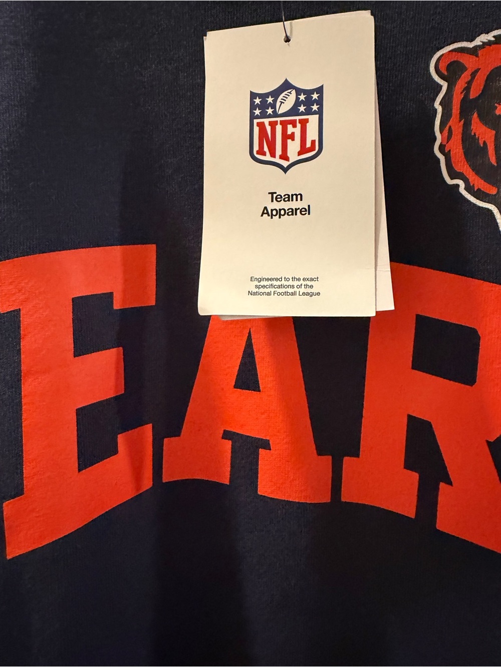 NWT Men’s Nike Chicago Bears NFL Sweatshirt - Picture 3 of 5
